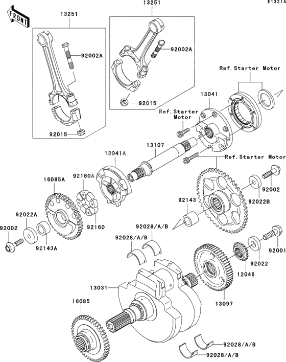 Crankshaft(a2h/a3h)