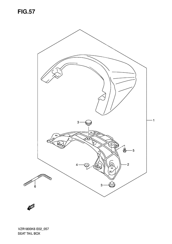 Seat tail box