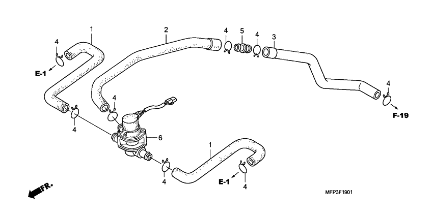 Air injection control valve