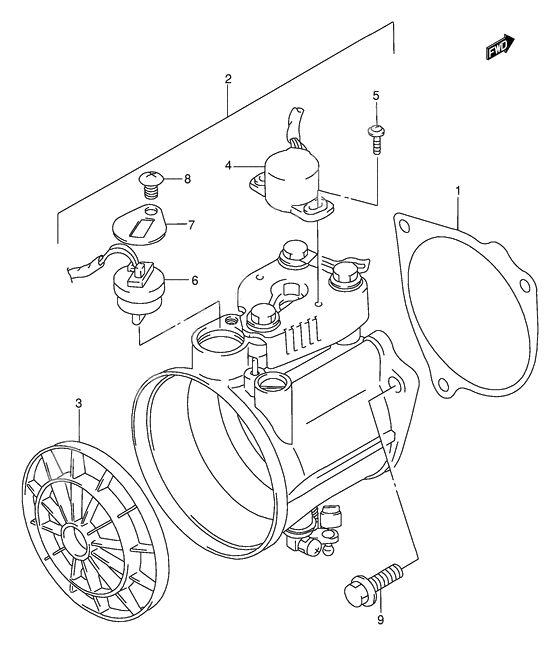 Throttle assy