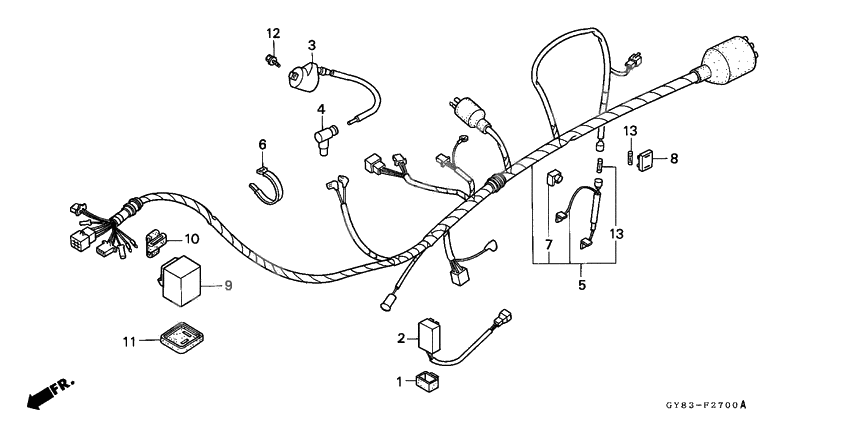 Wire harness/ ignition coil