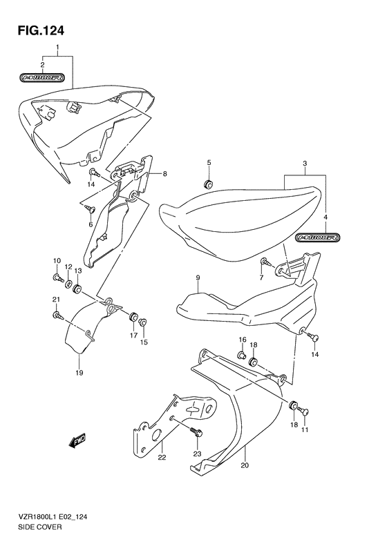 Side cover              

                  Vzr1800zufl1 e19