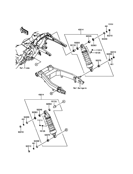 Suspension/shock absorber