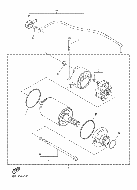Стартер электрический