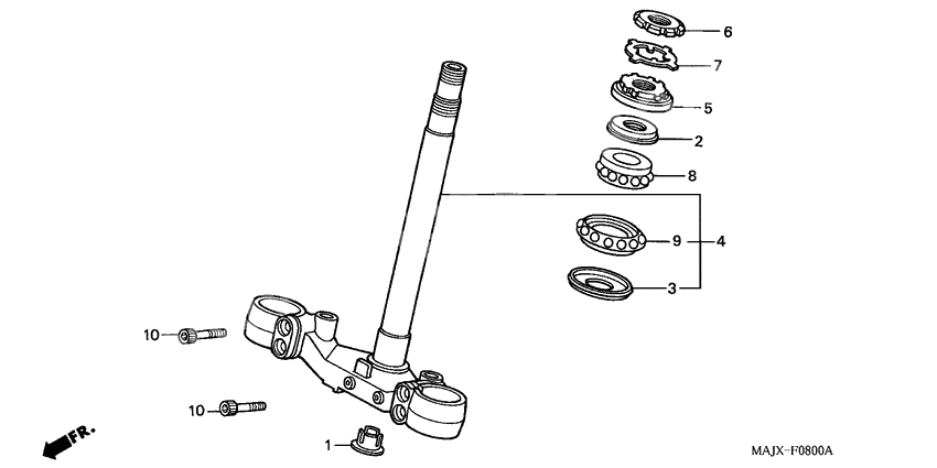 Steering stem