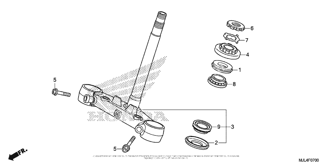 Рулевая траверса