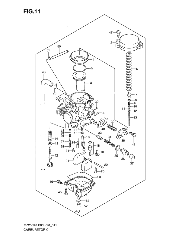 Carburetor assy