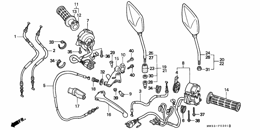 Switch/cable              

                  CB750F2