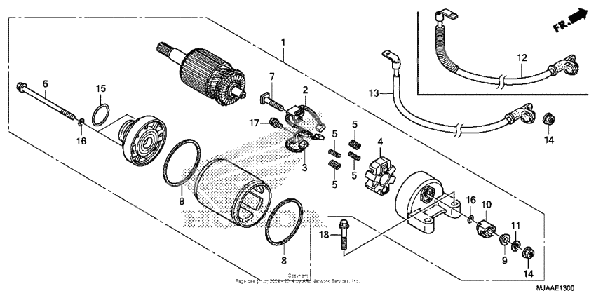 Starter motor