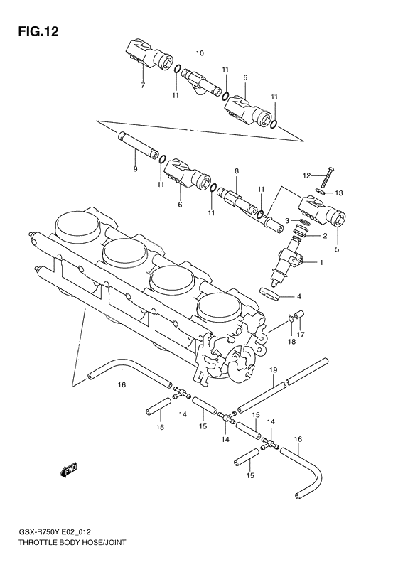 Throttle body hose/joint              

                  Model y