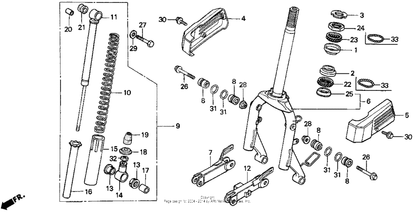 Front fork