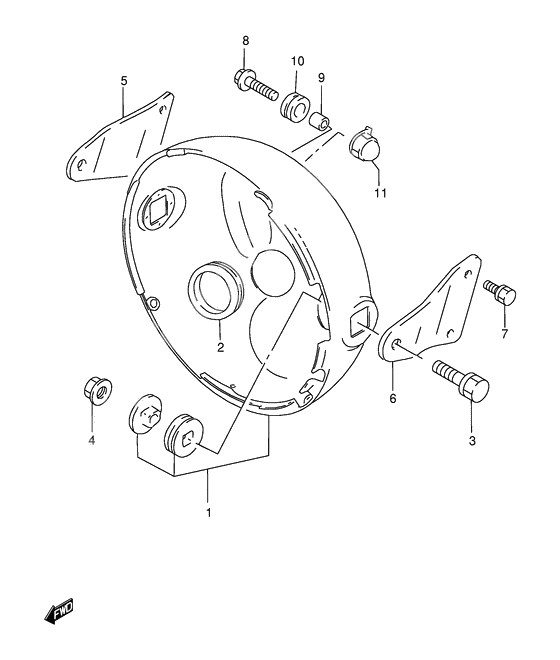 Headlamp housing