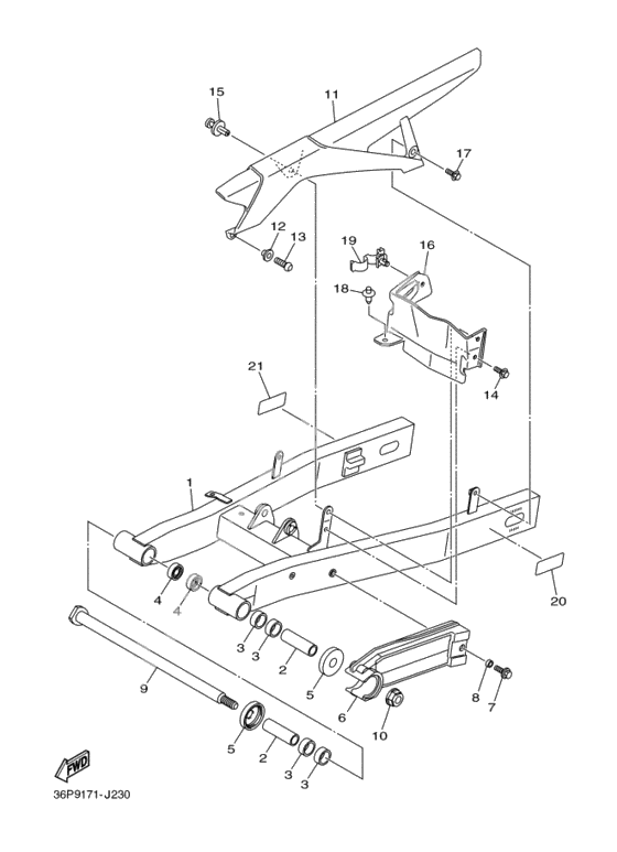 Задний рычаг & Подвеска