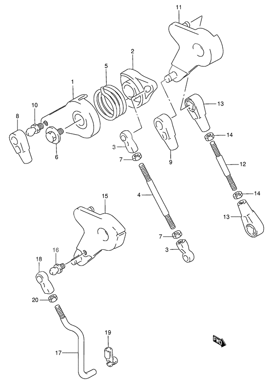 Throttle link