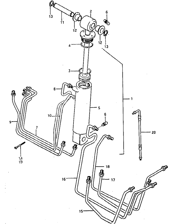 Tilt cylinder