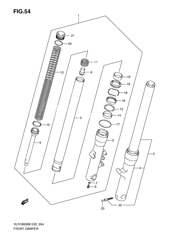 Front damper