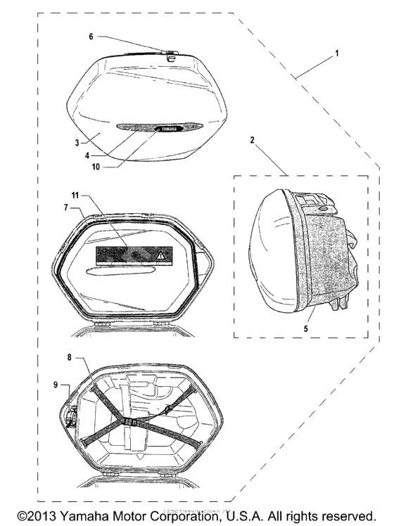 Optional saddlebags