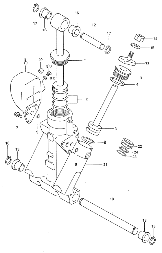 Trim cylinder