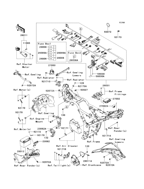 Chassis electrical equipment