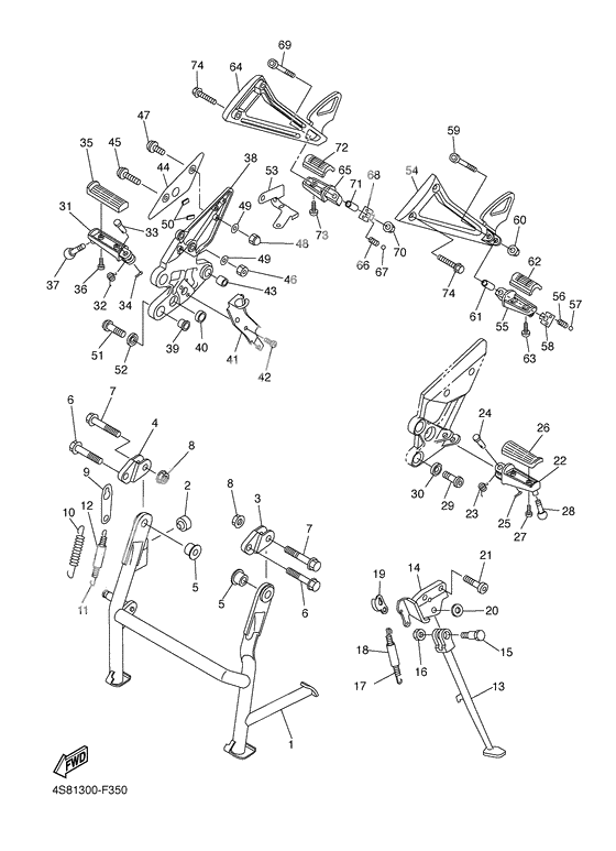 Stand & footrest