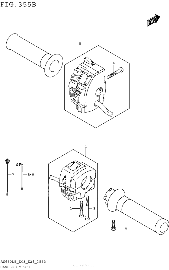 Пульт управления рулевой (An650L5 E33)