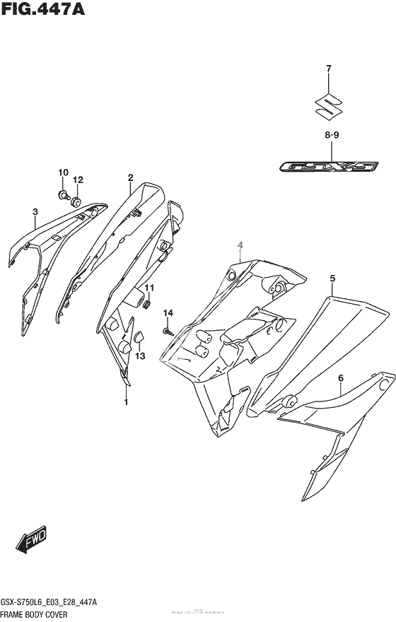 Нижняя накладка радиатора (For Ykv,ajx)