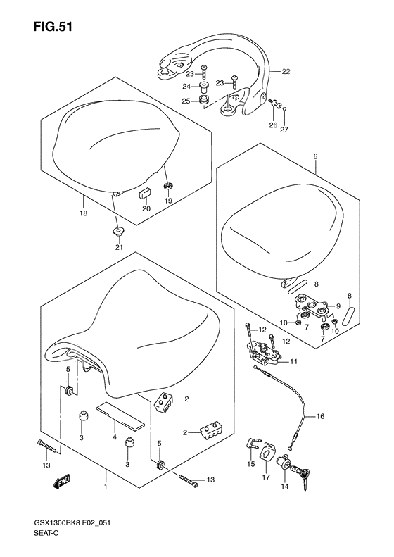 Seat              

                  Model k8