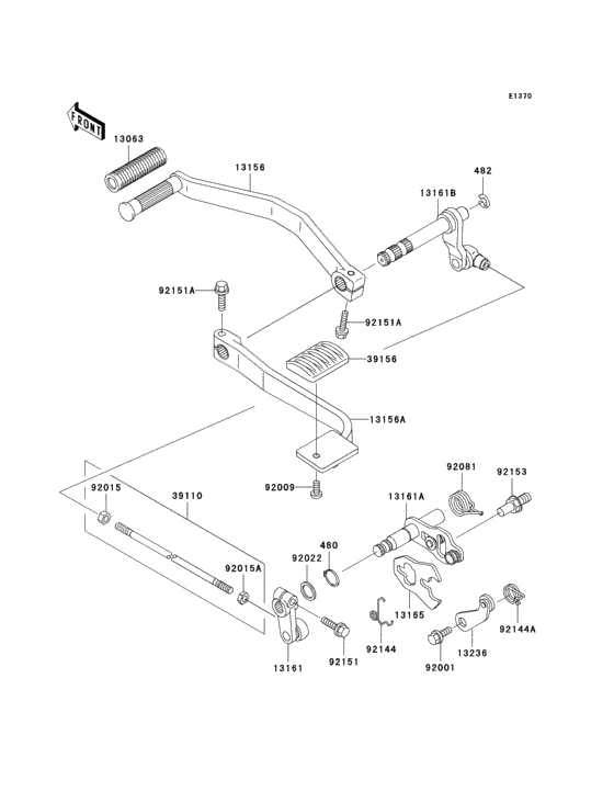 Gear change mechanism