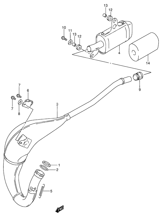 Muffler comp