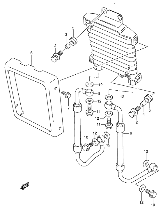 Oil cooler