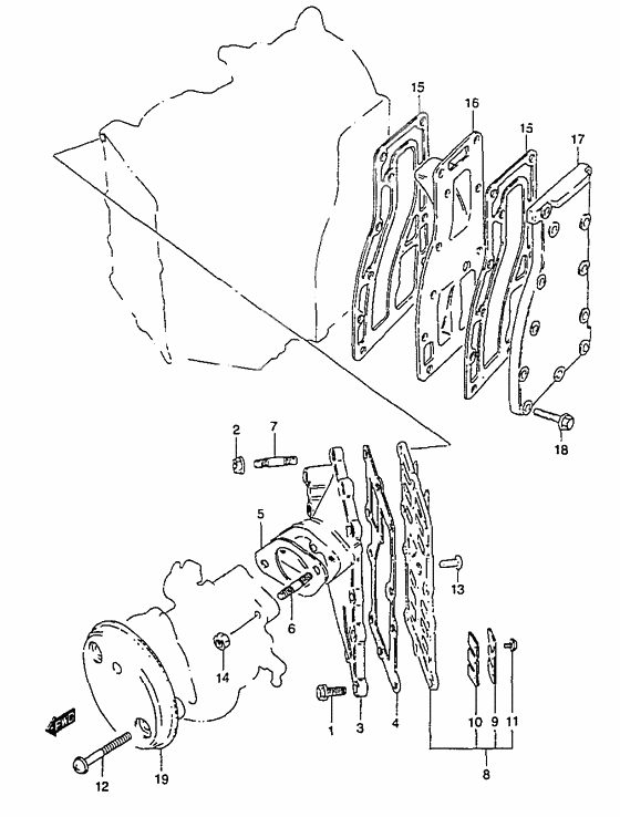 Inlet case