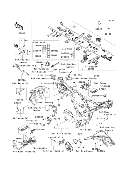 Chassis electrical equipment