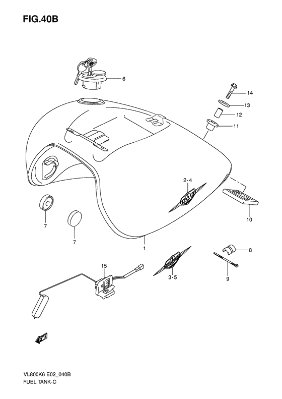 Tank fuel              

                  Model k8