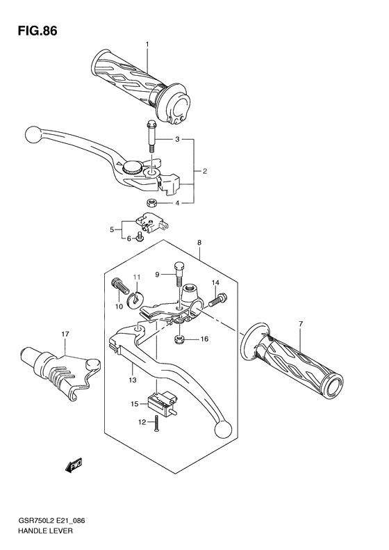 Handle lever