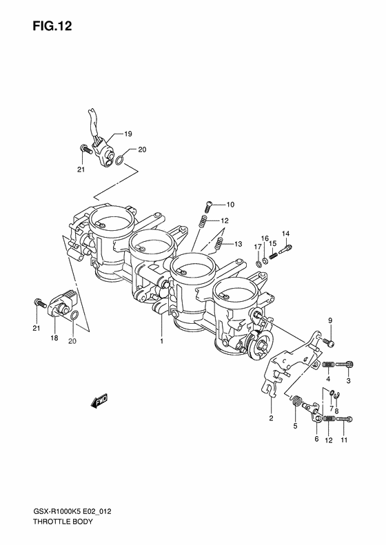 Throttle body