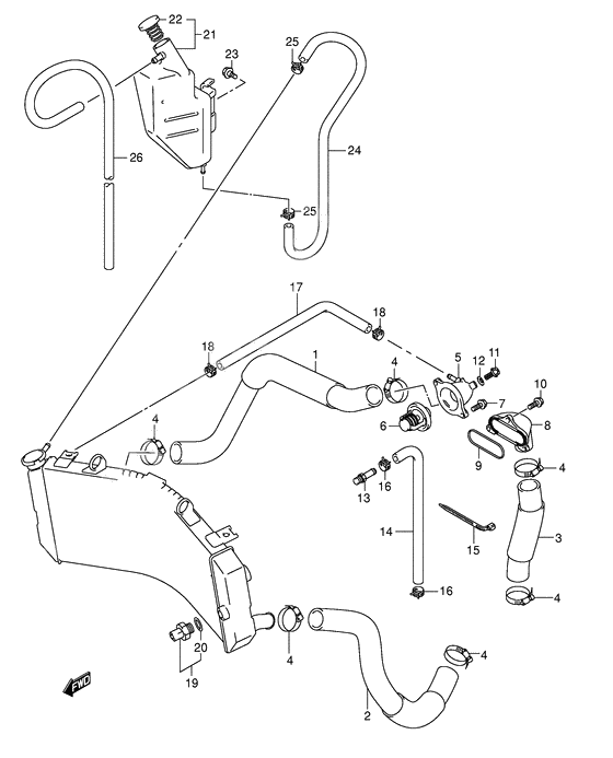 Radiator hose