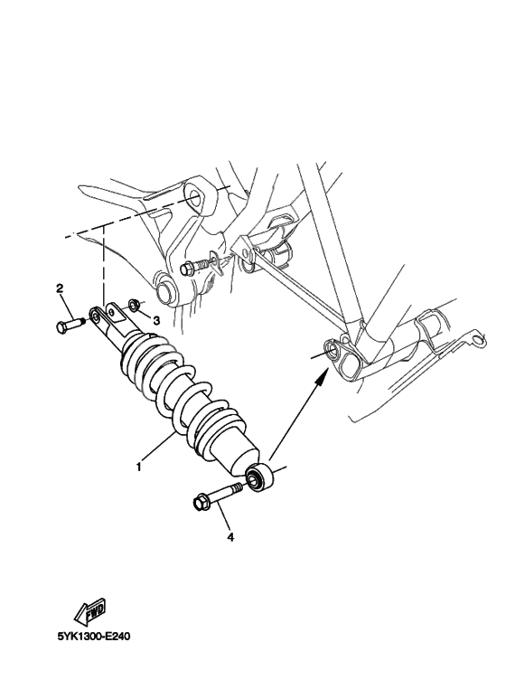 Rear suspension