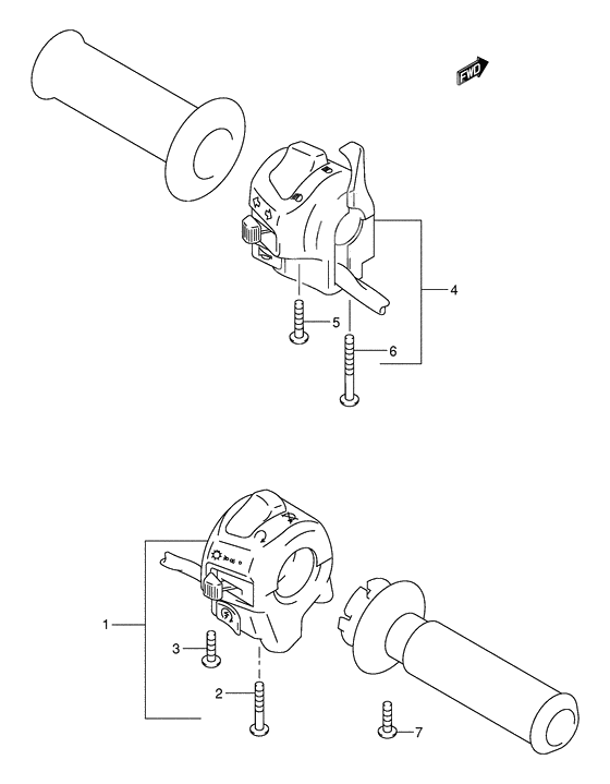 Handle switch              

                  Model x/y/k1/k2