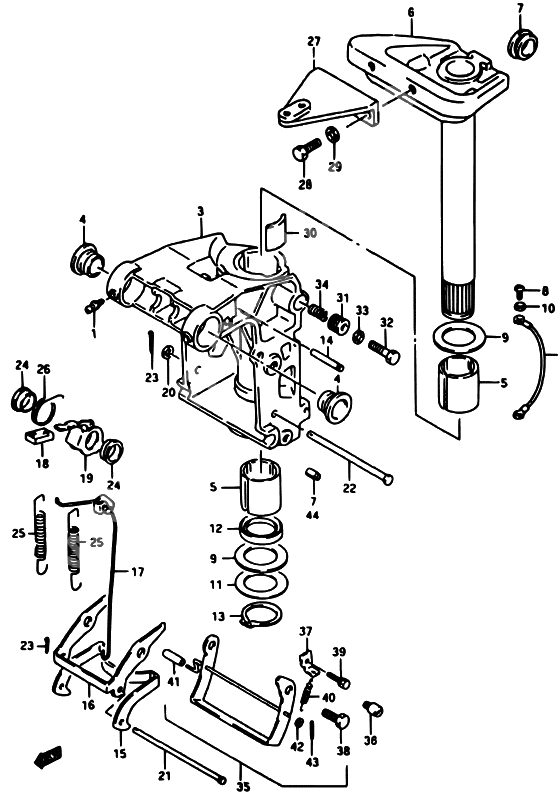 Swivel bracket