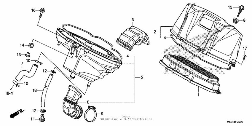 Воздушный фильтр