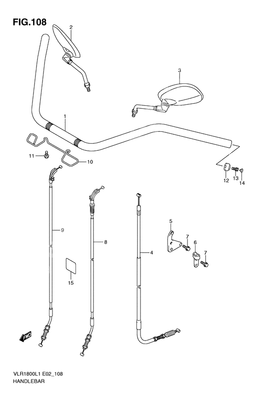 Handlebar              

                  Vlr1800tl1 e24