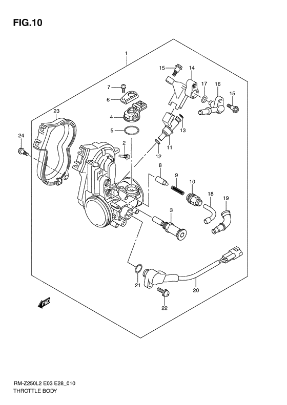 Throttle body