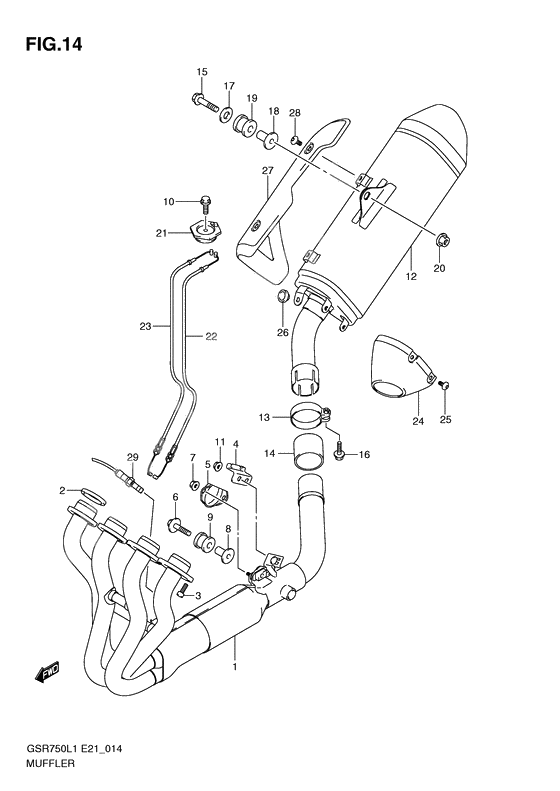 Muffler comp