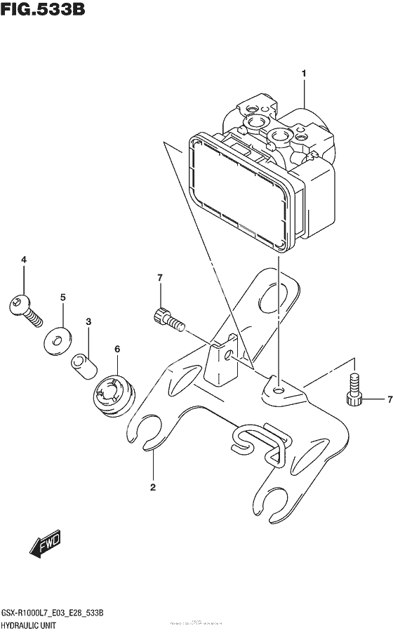 Hydraulic Unit (Gsx-R1000Al7 E28)