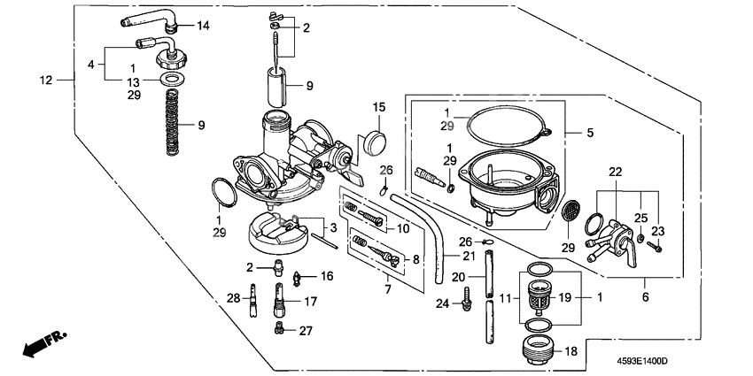 Carburetor assy
