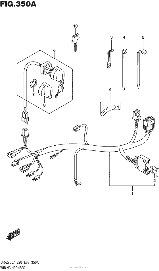 Wiring Harness (Dr-Z70L7 E28)