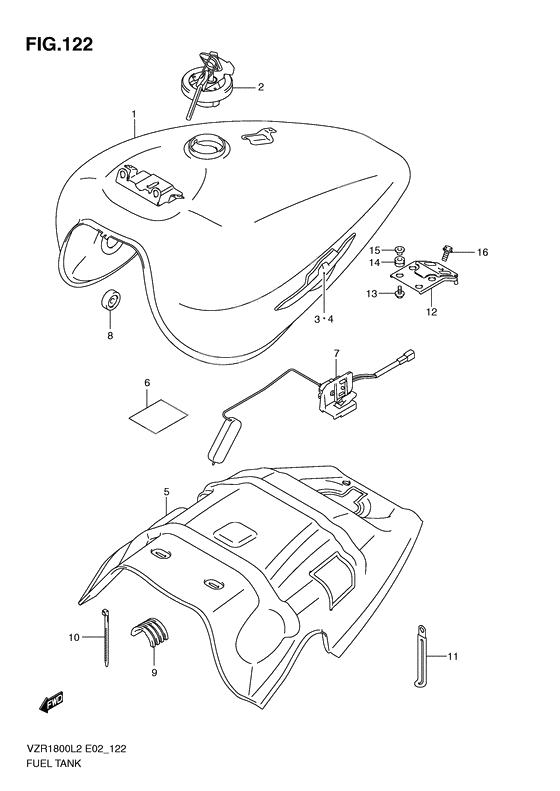 Tank fuel              

                  Vzr1800zl2 e51