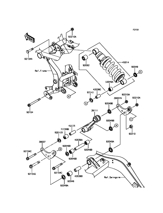 Suspension/shock absorber