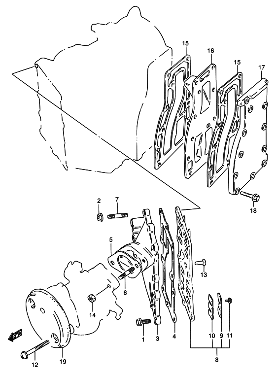 Inlet case