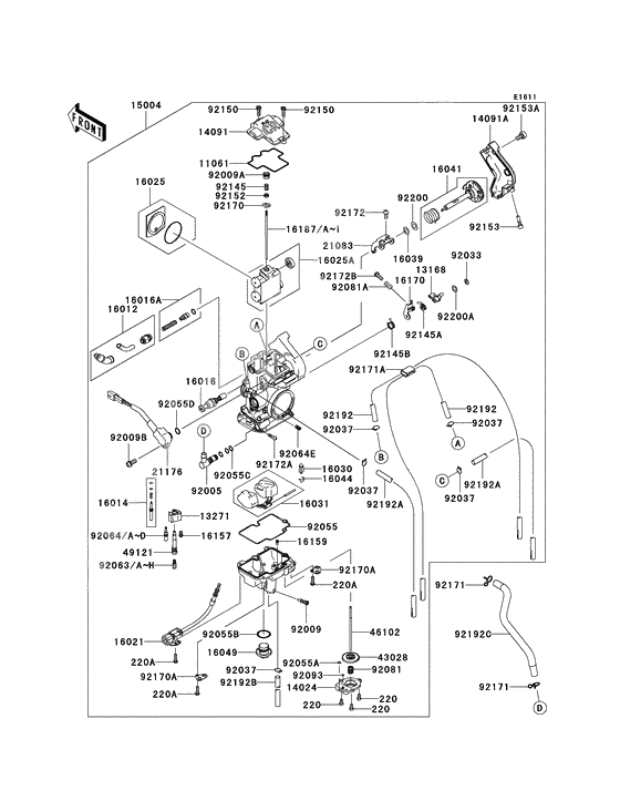 Carburetor assy